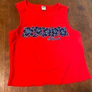 Vintage Hawaii Crop Top